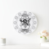 Antiek duikhelm nautisch grote klok (Huis)