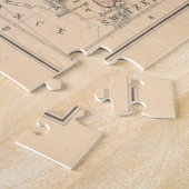 Antiek Duitse Empire Map Legpuzzel (Zijkant)