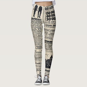 Antiek Duitse krantenadvertenties 1917 Leggings