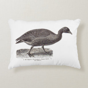 antiek Duitse vogelpers Wildgans wild gans Accent Kussen