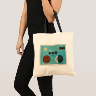 Antiek Eclipse of the Moon Drawing, 1908 Tote Bag