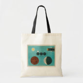 Antiek Eclipse of the Moon Drawing, 1908 Tote Bag (Voorkant)