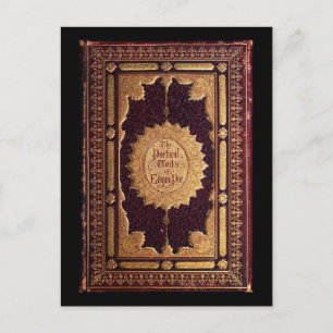 Antiek Edgar Allan Poe Briefkaart