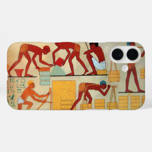 ANTIEK EGYPTE ARCHITECTURALE BOUW iPhone 16 PLUS HOESJE