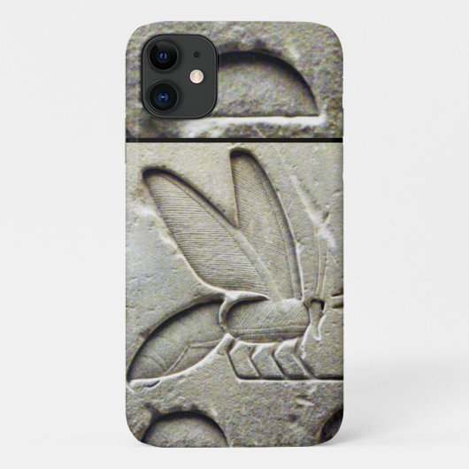ANTIEK EGYPTIAN HONEY BEEKEEPER Black White Case-Mate iPhone Case (Achterkant)