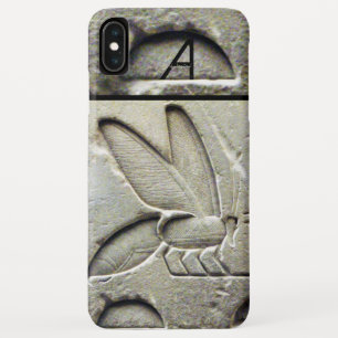 ANTIEK EGYPTIAN HONEY BEEKEEPER MONOGRAM iPhone XS MAX HOESJE