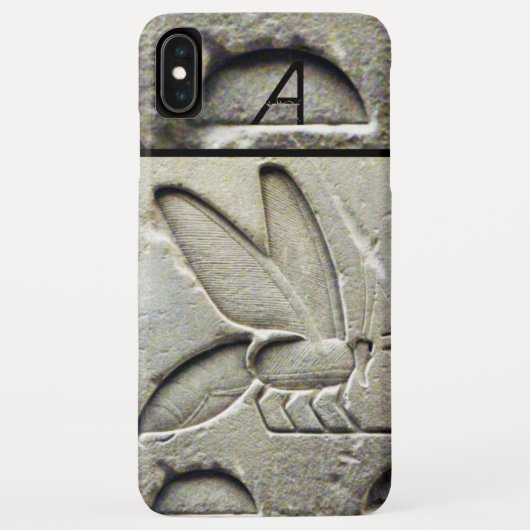 ANTIEK EGYPTIAN HONEY BEEKEEPER MONOGRAM Case-Mate iPhone CASE (Achterkant)