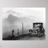 Antiek elektrische auto, 1919 poster (Voorkant)