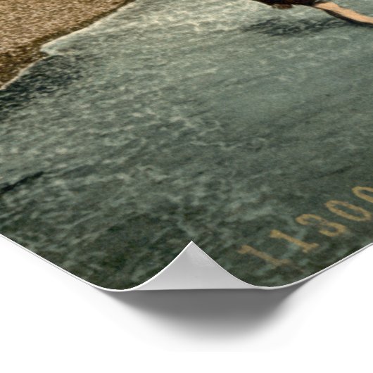 Antiek Engeland, oeverzegeling Bognor Regis, Susse Poster (Hoek)