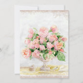 Antiek Engels Roos - Uitnodiging tot weddenschap m (Achterkant)