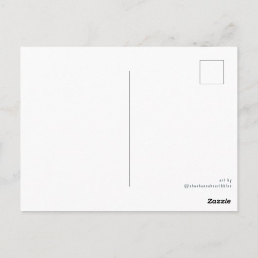Antiek Espresso-systeemkoffie AANGEPASTE IT Funger Briefkaart (Achterkant)