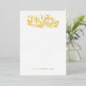 Antiek Etched Doves Love and Bedankt Note Kaart (Staand Voorkant)