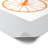 Antiek fiets print meerkleurig patroon (Hoek)