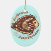 Antiek Fisherman ornament (Voorkant)