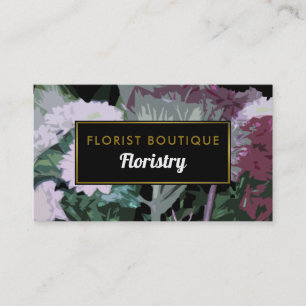 Antiek Floral Design Visitekaartje