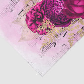  Antiek Floral Tissuepapier (Detail)