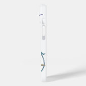 ANTIEK FLORENTINE FLORAL MOTIFS MONOGRAM Case-Mate iPhone CASE (Achterkant / Links)