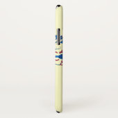 ANTIEK FLORENTINE FLORAL MOTIFS MONOGRAM, Cream Case-Mate iPhone Case (Achterkant / rechts)