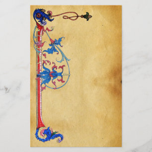 ANTIEK FLORENTINE-PARCHMENT BRIEFPAPIER