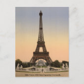 Antiek Frankrijk Eiffeltoren, Paris-Expo 1900 Briefkaart (Voorkant)