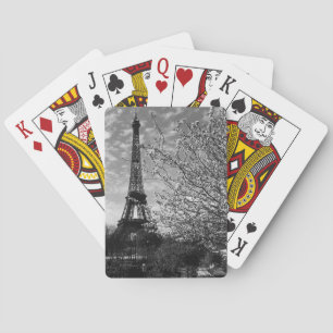 Antiek Frankrijk Parijs Eiffeltoren Pokerkaarten