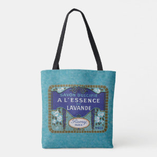 Antiek-Franse lavender Soap Draagtas