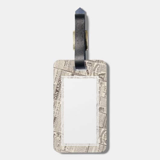 Antiek Franse reclame - Producten voor vrouwen Bagagelabel (Achterkant verticaal)