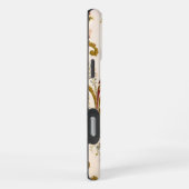 Antiek Franse Rococo Floral Gold Cream Elegant iPhone Hoesje (Rechterkant)