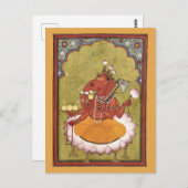 Antiek Ganesh Print Briefkaart (Voorkant / Achterkant)
