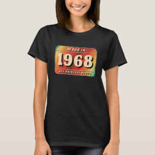 Antiek Gemaakt in 1968 Originele Onderdelen Kentek T-shirt