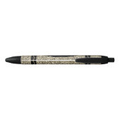 Antiek Glitter Crayon Aangepaste naam Push Pen (Achterkant)