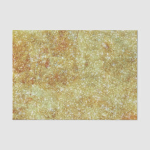  Antiek Glitter Texture Gold-ontkoppeling Tissuepapier