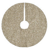 Antiek Glitzy Glitter Kerstboom Rok (Voorkant)