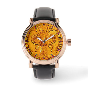 ANTIEK GOLD FLORENTINE FORINT HORLOGE