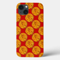ANTIEK GOLD FLORENTINE FORINT Royal Red