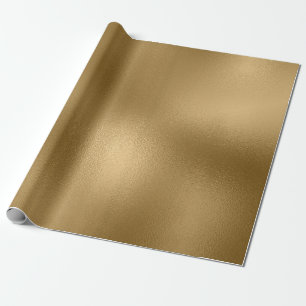 Antiek Gold Foil Style 41 Wrapping Paper Roll Cadeaupapier