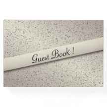 Antiek Gold Glitter Guest Book