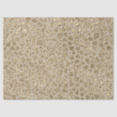Antiek Gold Glitter-leopardprinter      Tissuepapier (Voorkant)