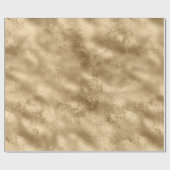 Antiek goud cadeaupapier (Vlak)