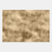 Antiek goud inpakpapier vel (Voorkant 3)