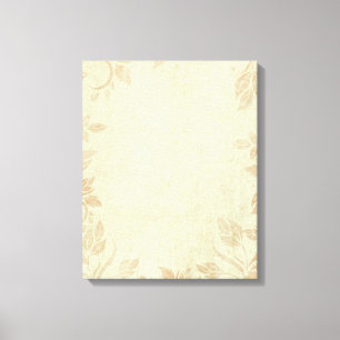 Antiek goud sinaasappelwijn canvas afdruk