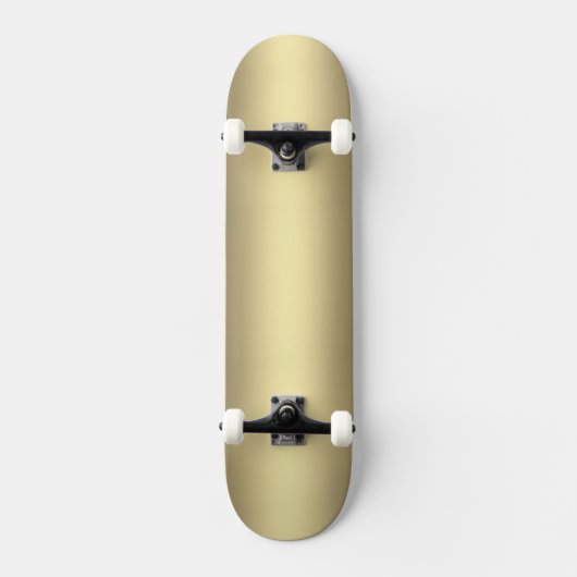 Antiek goud skateboard (Voorkant)