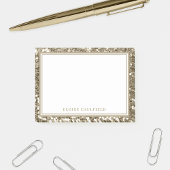 Antiek goudbruidsnaam Favor Post-it® Notes