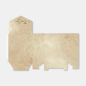 Antiek gouden bedankdoos bedankdoosjes (Uitgevouwen)