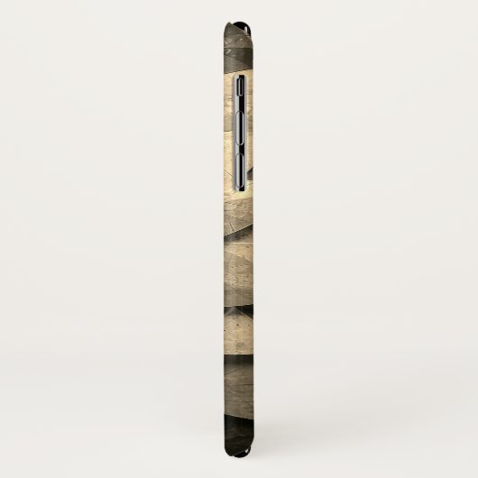 Antiek gouden mandala kunst geweven bloem Case-Mate iPhone case (Achterkant/links)