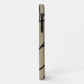 Antiek gouden verlofpatroon Case-Mate iPhone case (Achterkant/links)