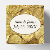 Antiek goudmunten bedankdoosjes (Bovenkant)