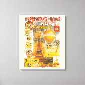 Antiek Grand Fete Fair Poster Canvas Afdruk (Voorkant)