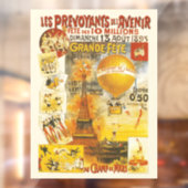 Antiek Grand Fete Fair Poster Raamsticker (Vel 2)