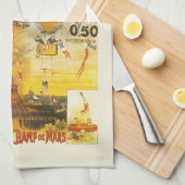 Antiek Grand Fete Fair Poster Theedoek (Quarter Fold)